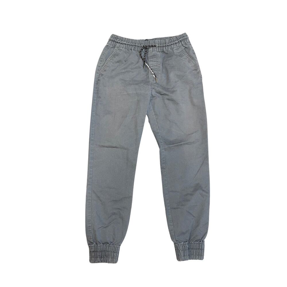 DOO Australia Men's Jogger Twill 22 Pants Ankle Gray Pull on Drawstring casual